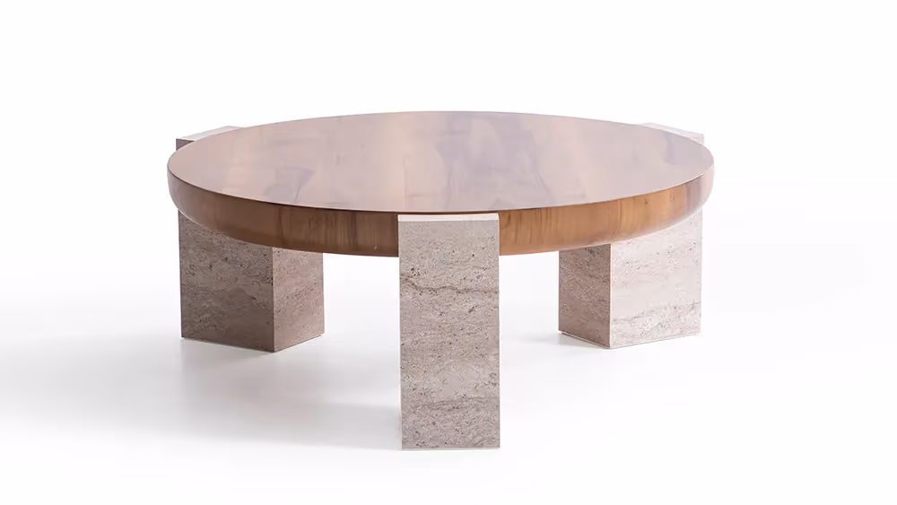 Klub sto 674 walnut