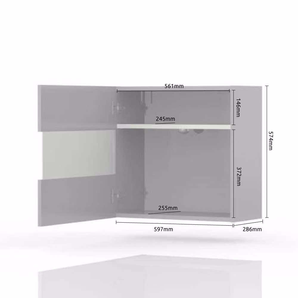 VISEĆA KOMODA VK60-1KS/PN