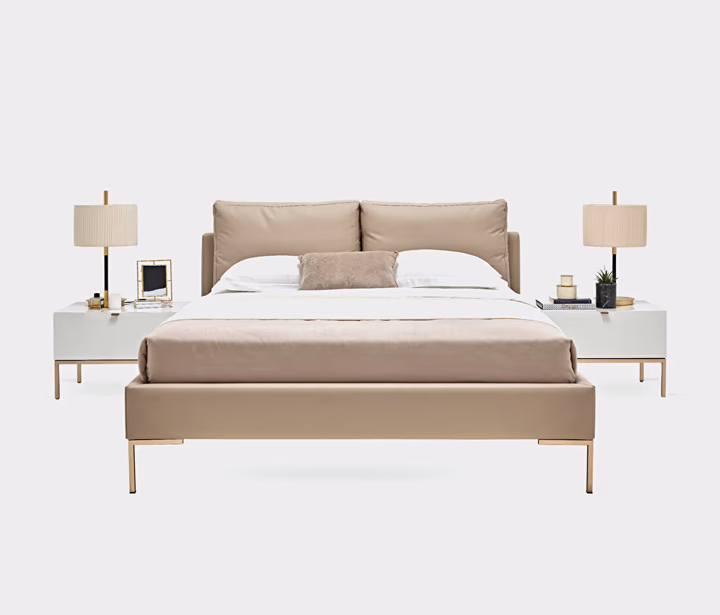 Legato Bedframe with Headboard for Teens