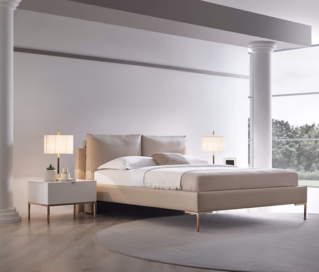 Legato Bedframe with Headboard for Teens