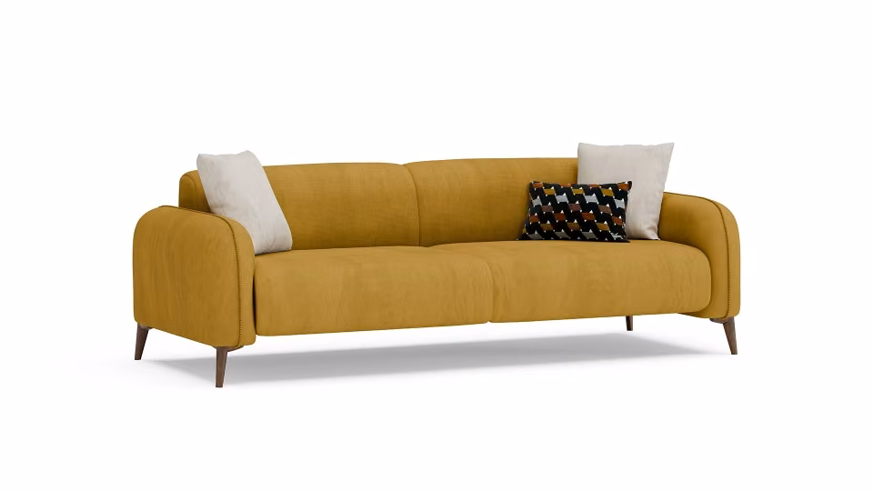 Mustard Knitted Fabric