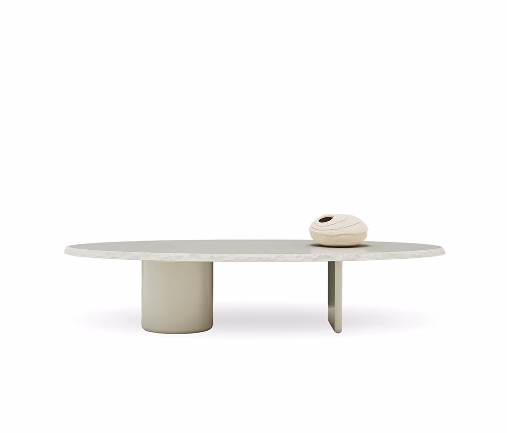 Alpha Light Gray Coffee Table