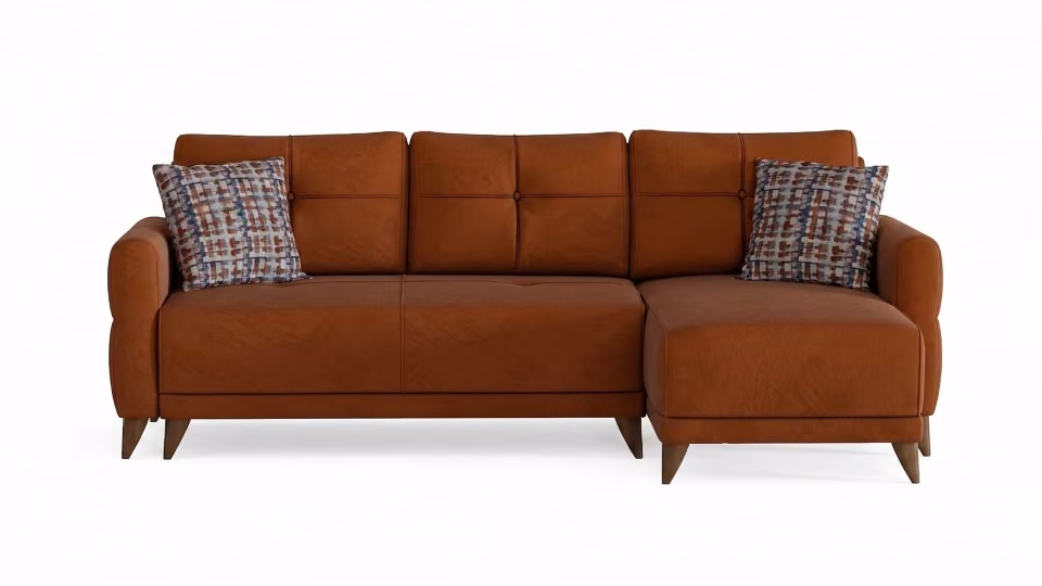 Orange Velvet Texture