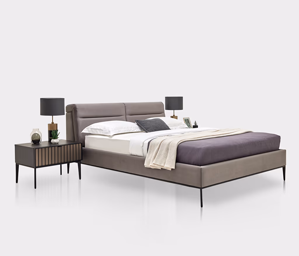 Riga Bedframe with Headboard