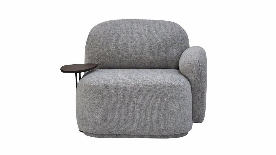 Gray Chenille Weave
