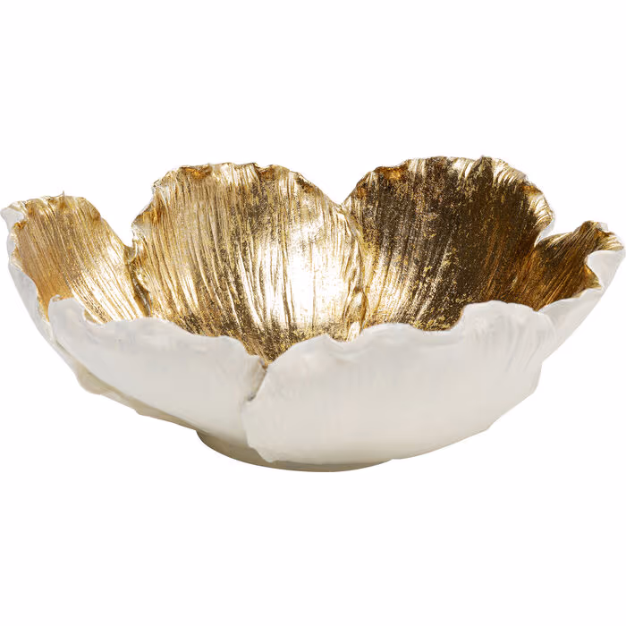 Zdjela Flower Bloom Cream Gold O25