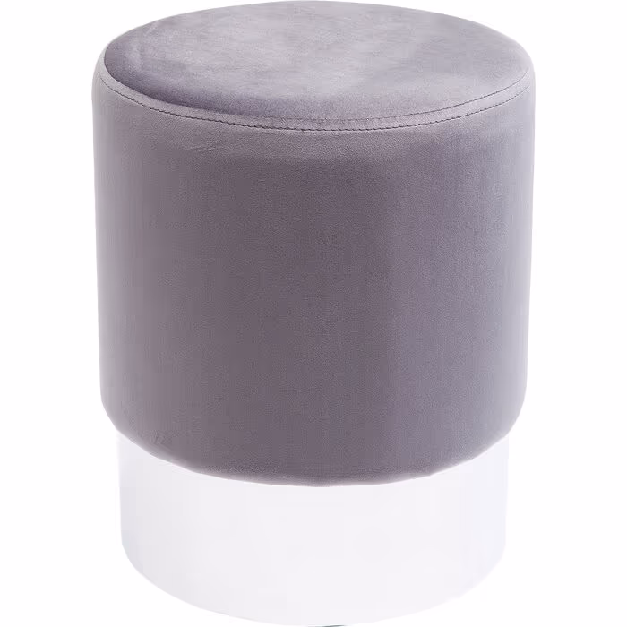 Tabure Cherry Light Grey Silver O35cm