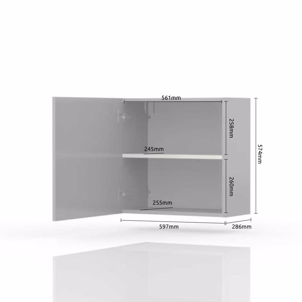 VISEĆA KOMODA VK60-1K/PN