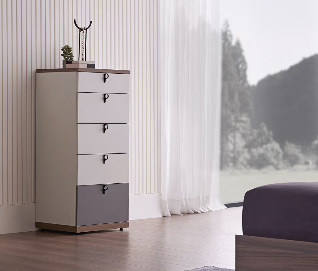 Cordell 5 Drawer Chest of Drawers for Teens