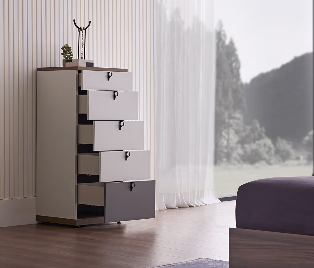 Cordell 5 Drawer Chest of Drawers for Teens