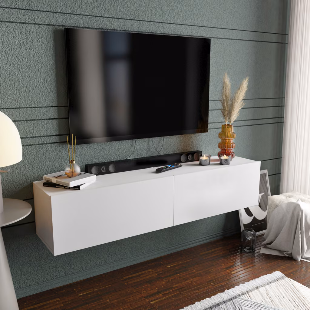 Poling Asma Tv White
