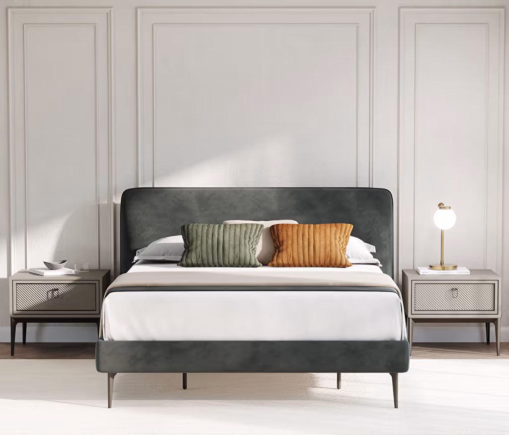 Hera Bedframe with Headboard for Teens