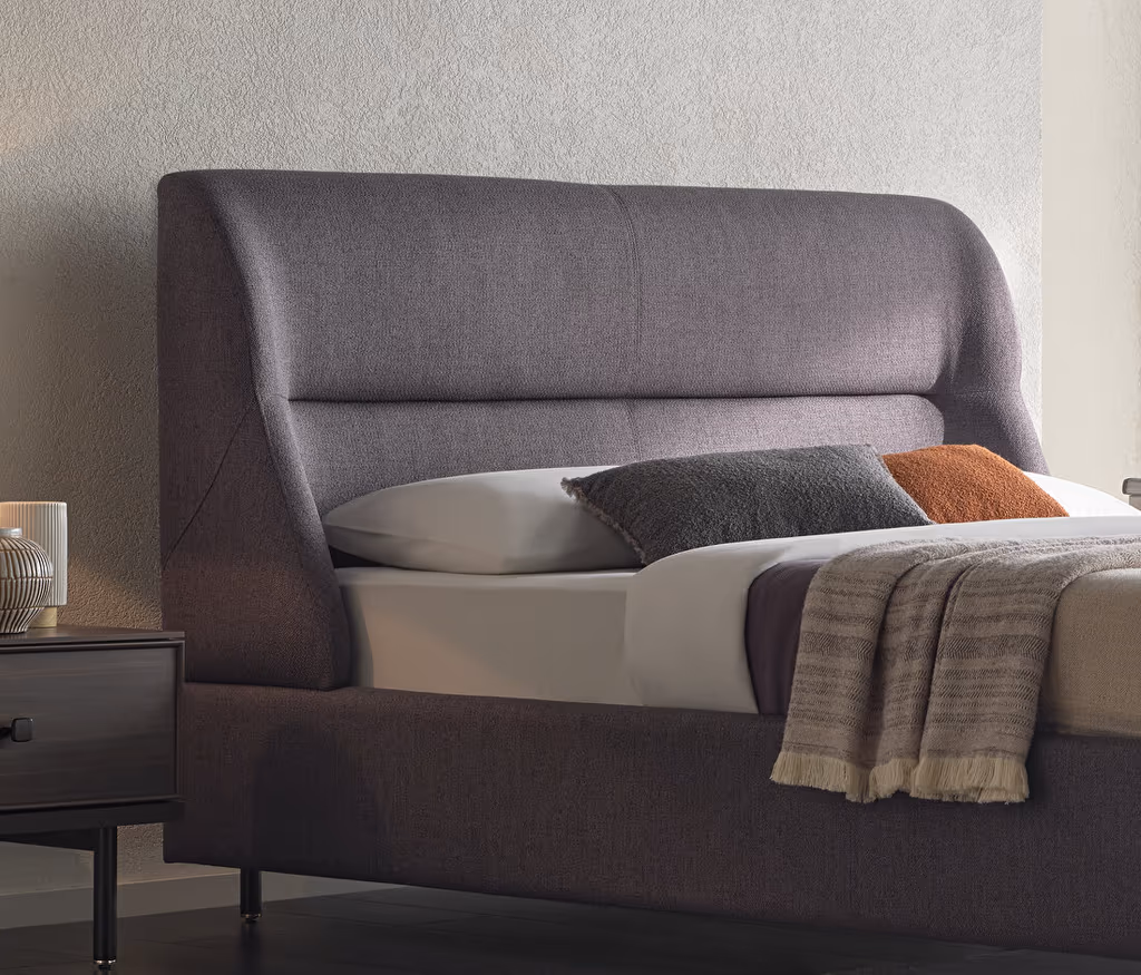 Parma Bed Base with Headboard for Teens