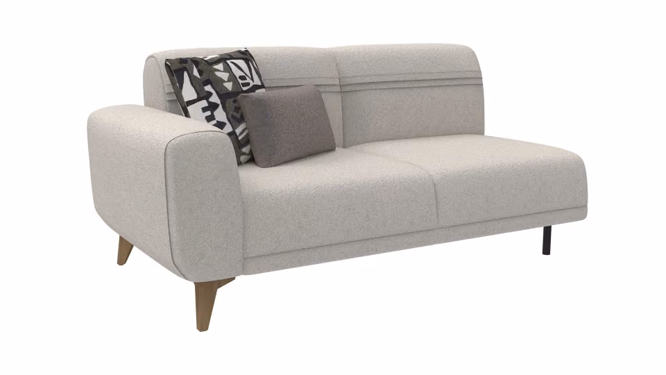 Calmera 2-seater Sofa Bed with Armrest