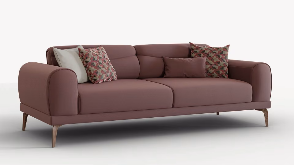 Plum Nubuck Textured