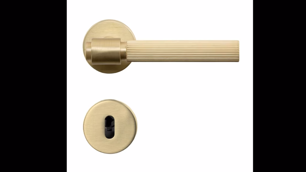 Helix 200 Stripe - Brushed brass