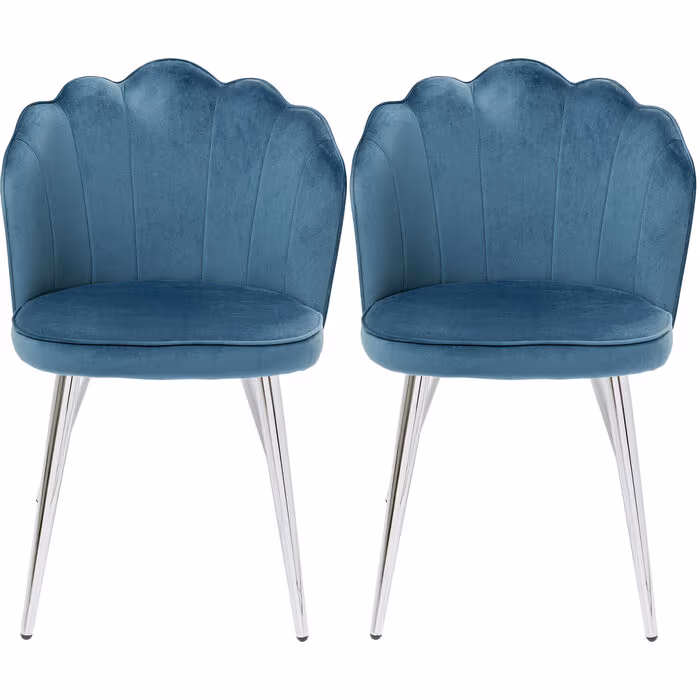 Stolica Princess Blue (2/Set)