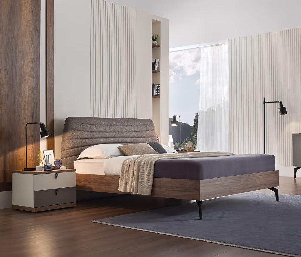 Cordell Bedframe with Headboard for Teens