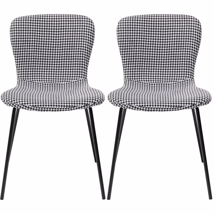 Stolica Frida Black and White (2/Set)