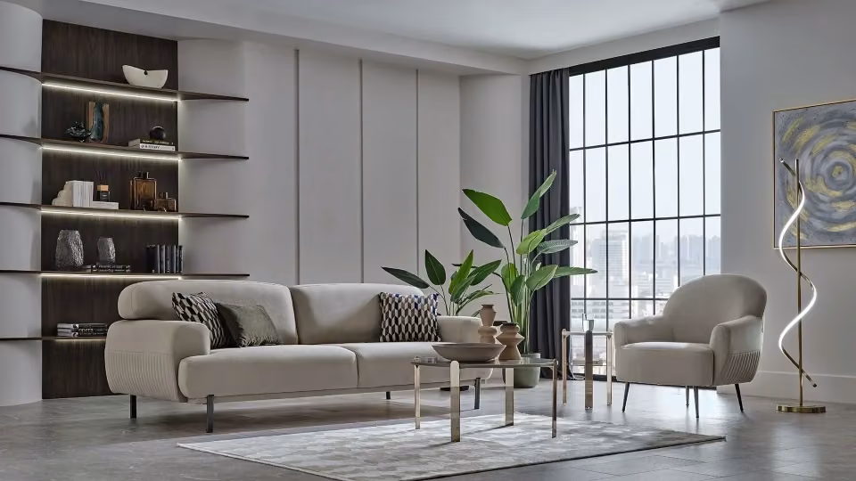 Bend Sofa Set