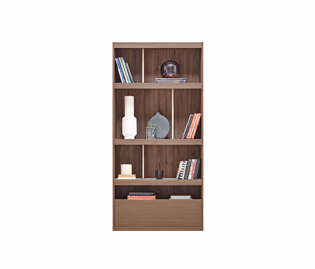 Pavia TV Unit Bookcase Module