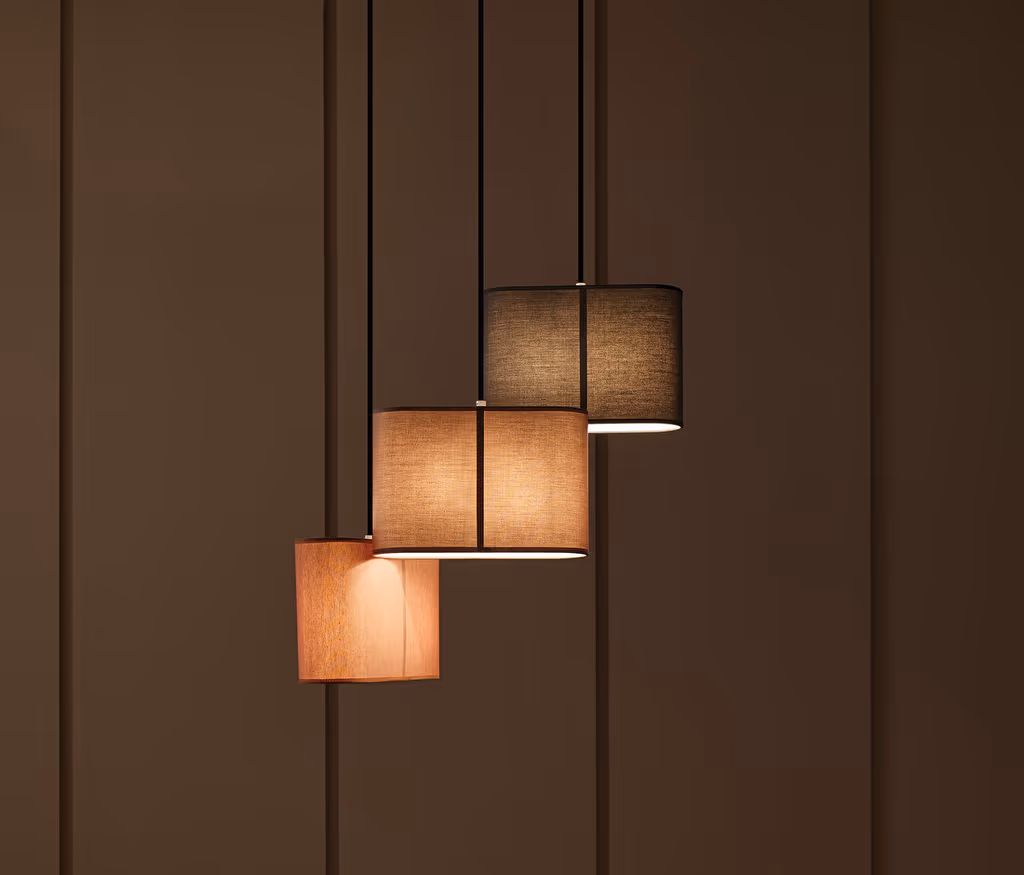 Linen Chandelier & Pendant