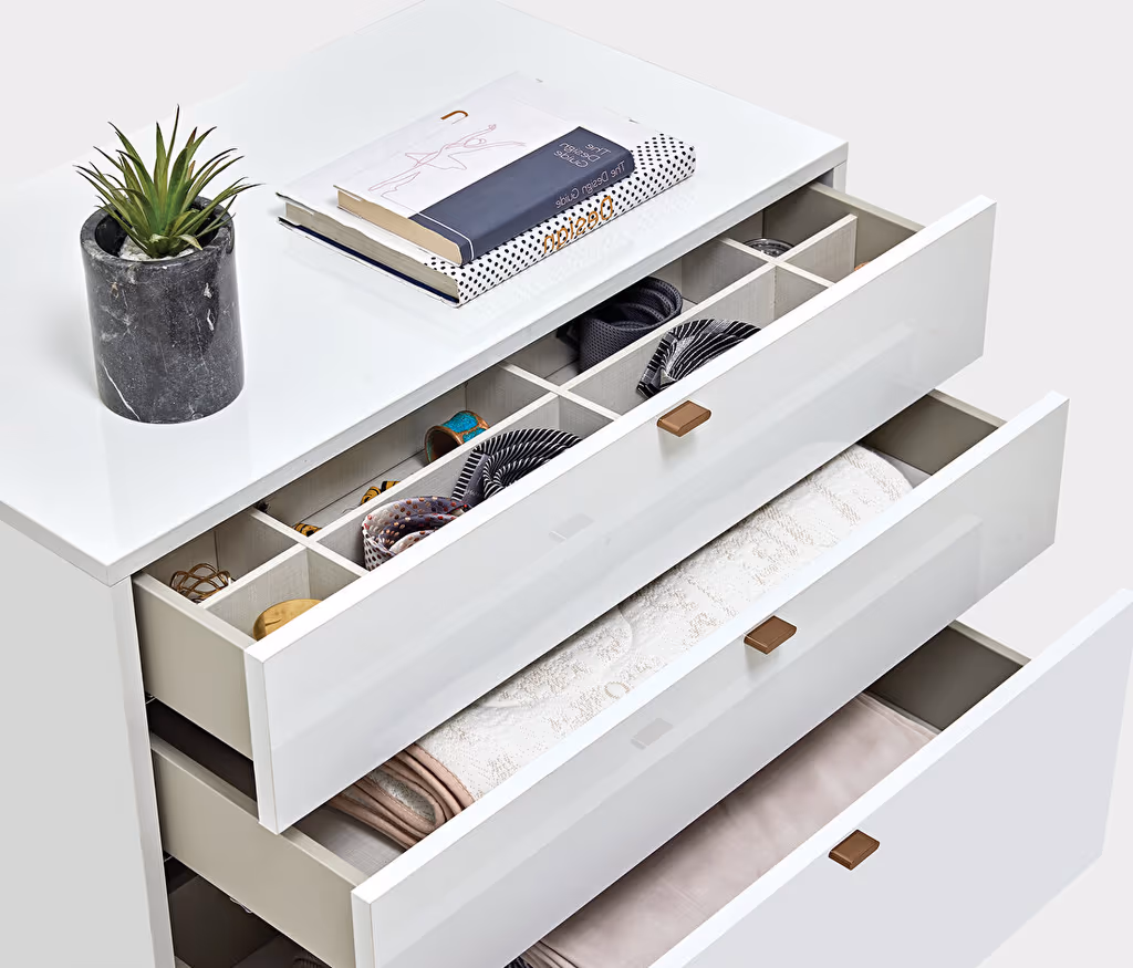 Legato 3 Drawer Chest of Drawers for Teens