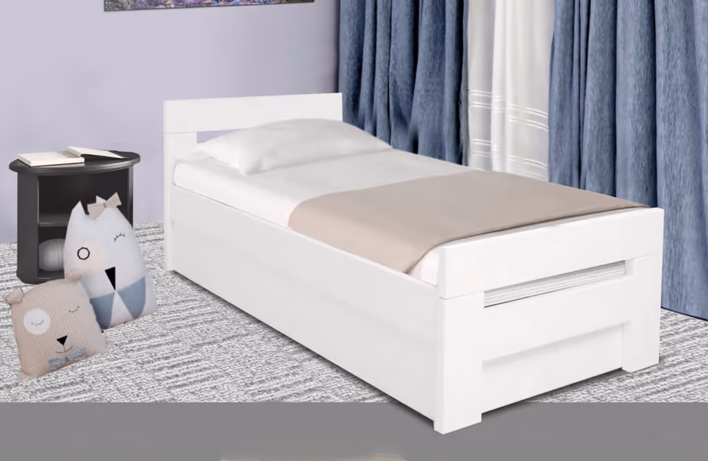 KREVET K-2 BOX 200X90 bijeli