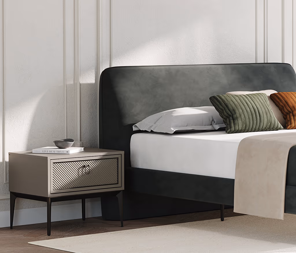 Hera Bedframe with Headboard for Teens