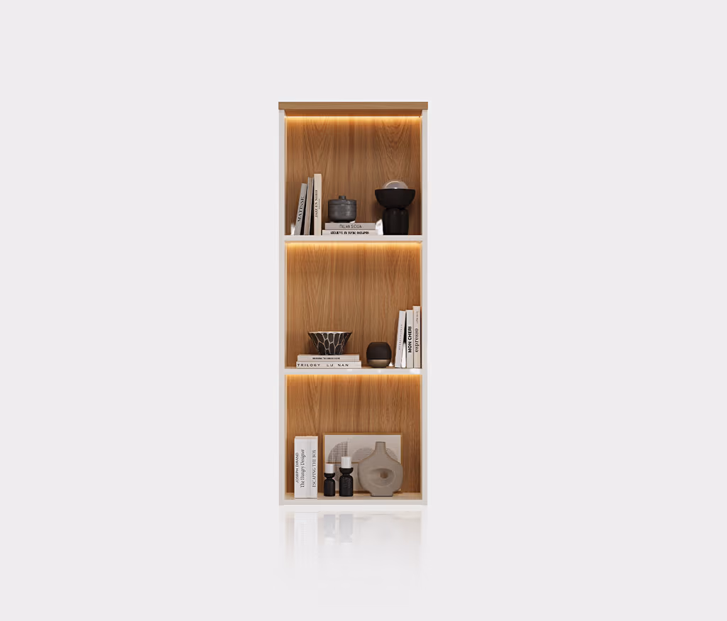 Marsana Wardrobe With Open Shelves