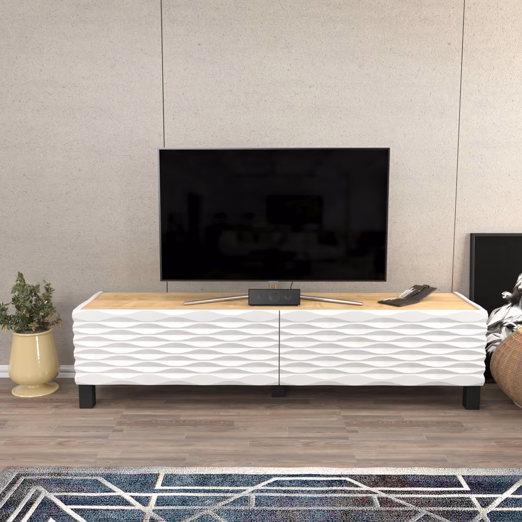 Lerze TV stalak Safirmeşe Beyaz