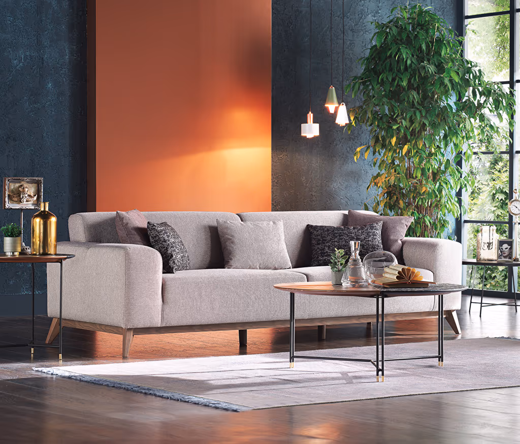 Netha 3 Seater Sofas