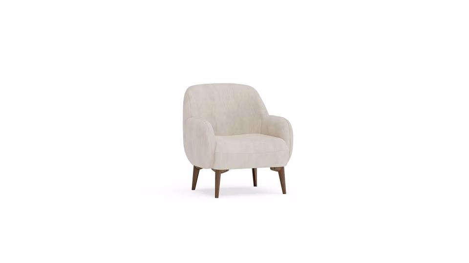 Cream Velvet Texture