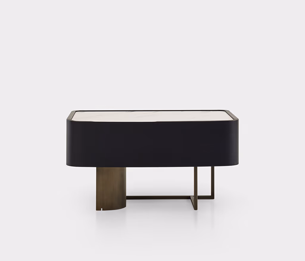 Suva Black Nightstand