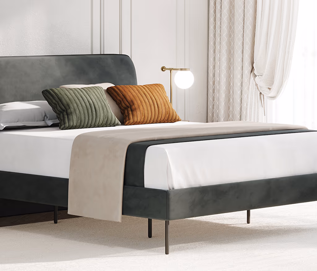 Hera Bedframe with Headboard for Teens