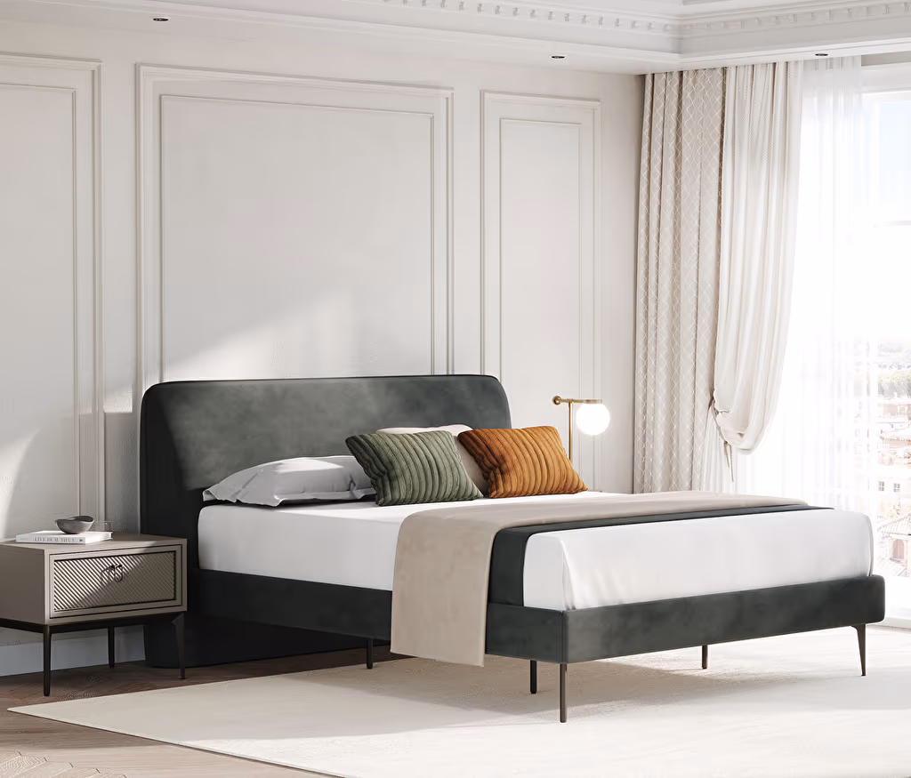 Hera Bedframe with Headboard for Teens