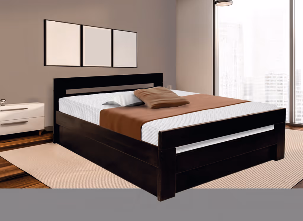 KREVET K-6 BOX 200X160 wenge