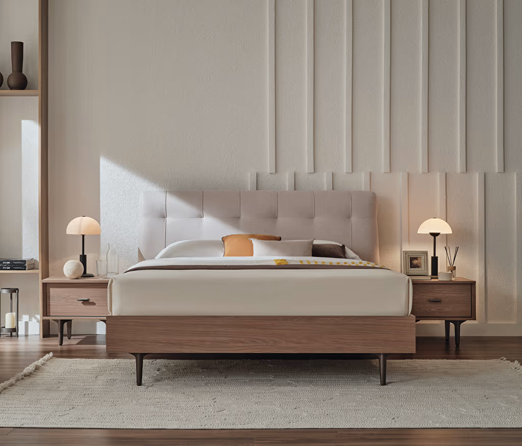 Paloma Bedframe with Headboard for Teens