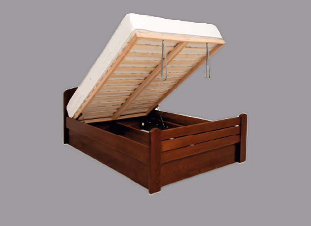 KREVET K-7 BOX 200X160 tamni orah
