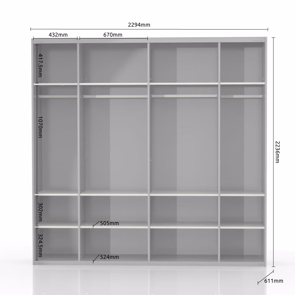 Klizni plakar PK231/PN