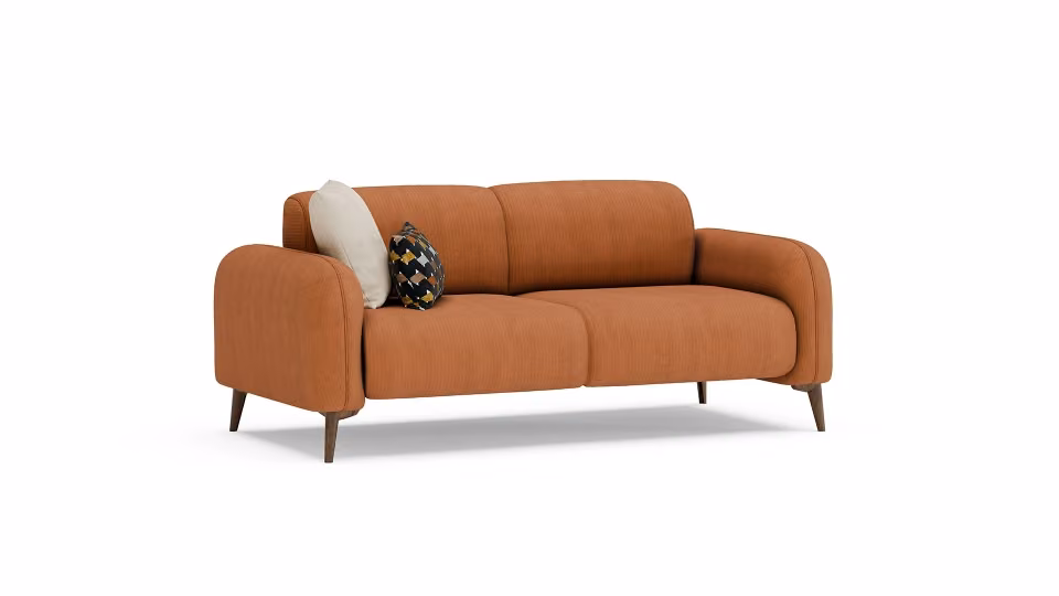 Orange Velvet Texture