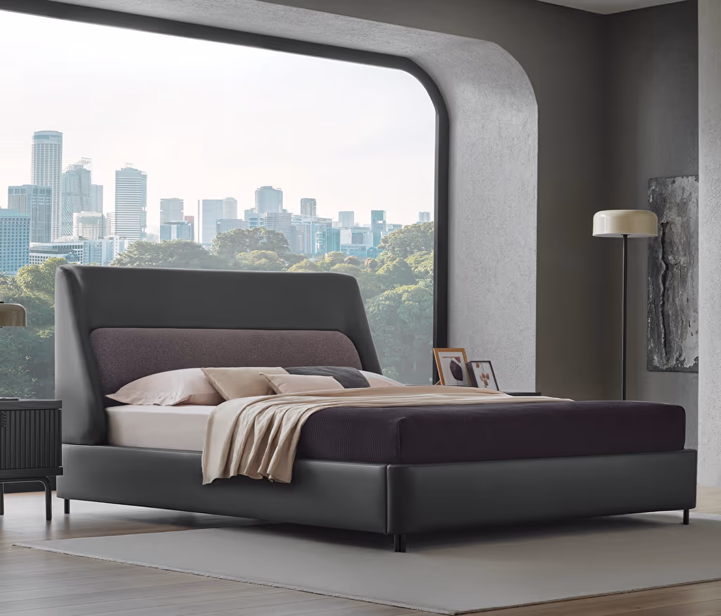 Austin Bed Base with Headboard for Teens