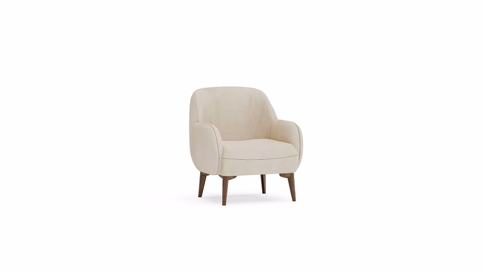 Cream Knitted Fabric