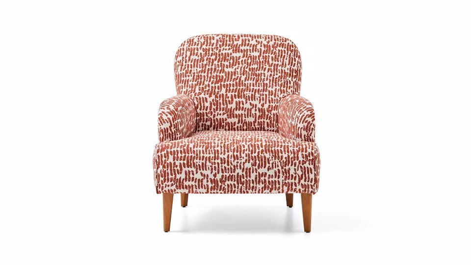 Terracotta Woven Fabric