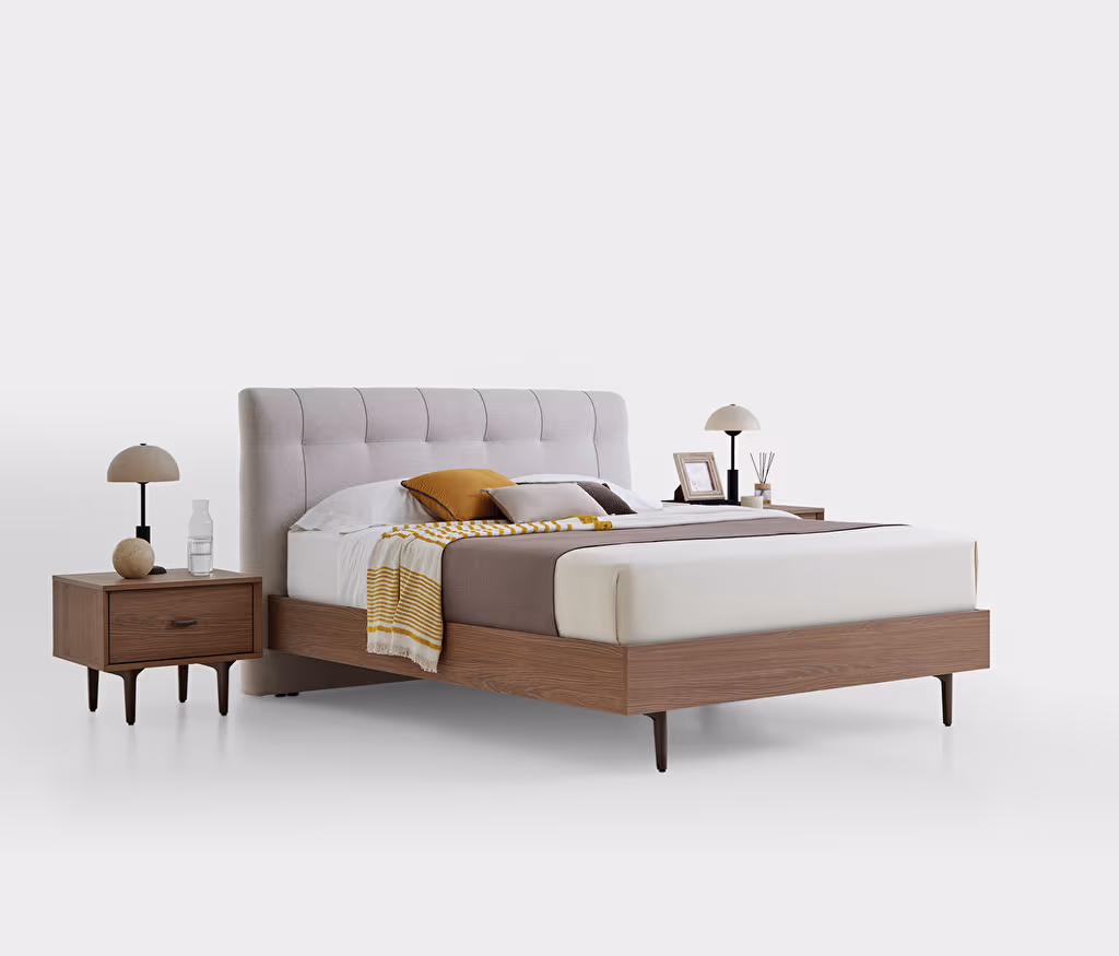 Paloma Bedframe with Headboard