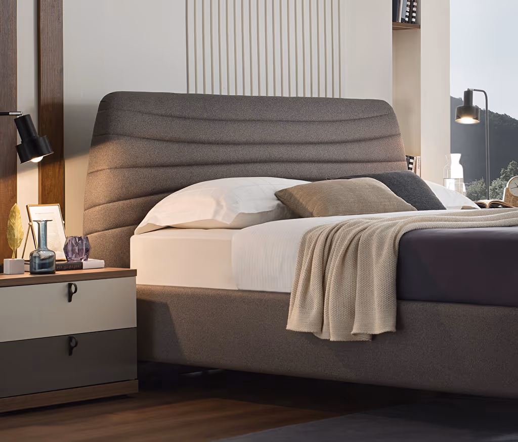 Cordell Bed Base with Headboard for Teens