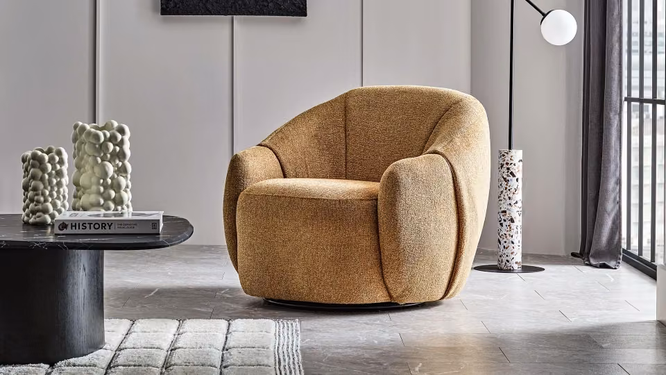 Mustard Chenille Texture