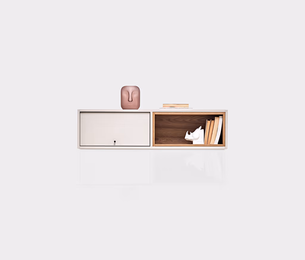 Loreto Off-White Study Desk Module