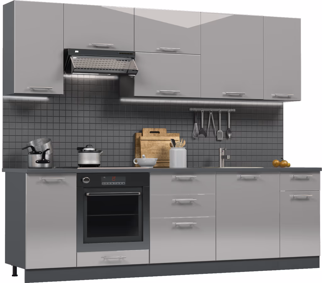KUHINJA TRACY 2.6 gray