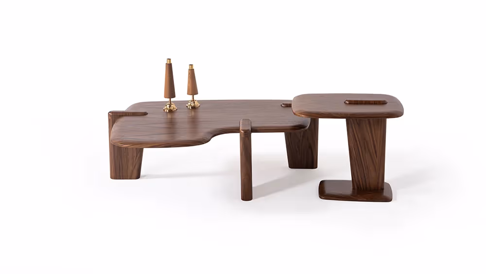 Klub sto set 960/961 – walnut
